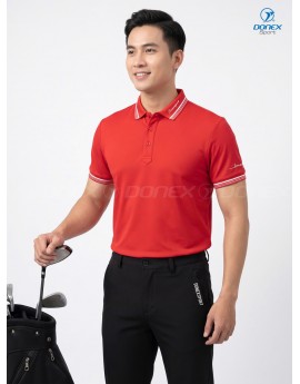 Áo thể thao nam MC-9156 Đỏ phối trắng